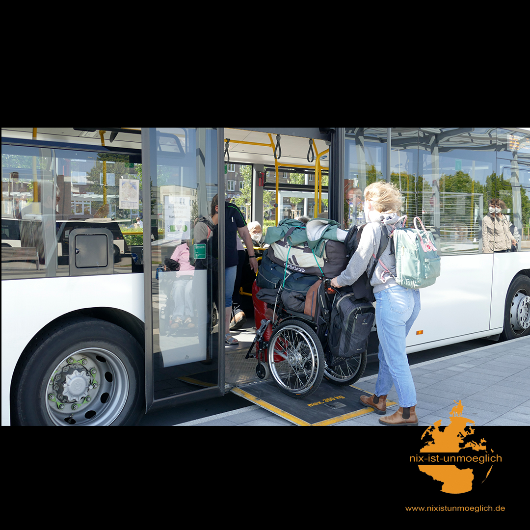 Linienbus - Rampe