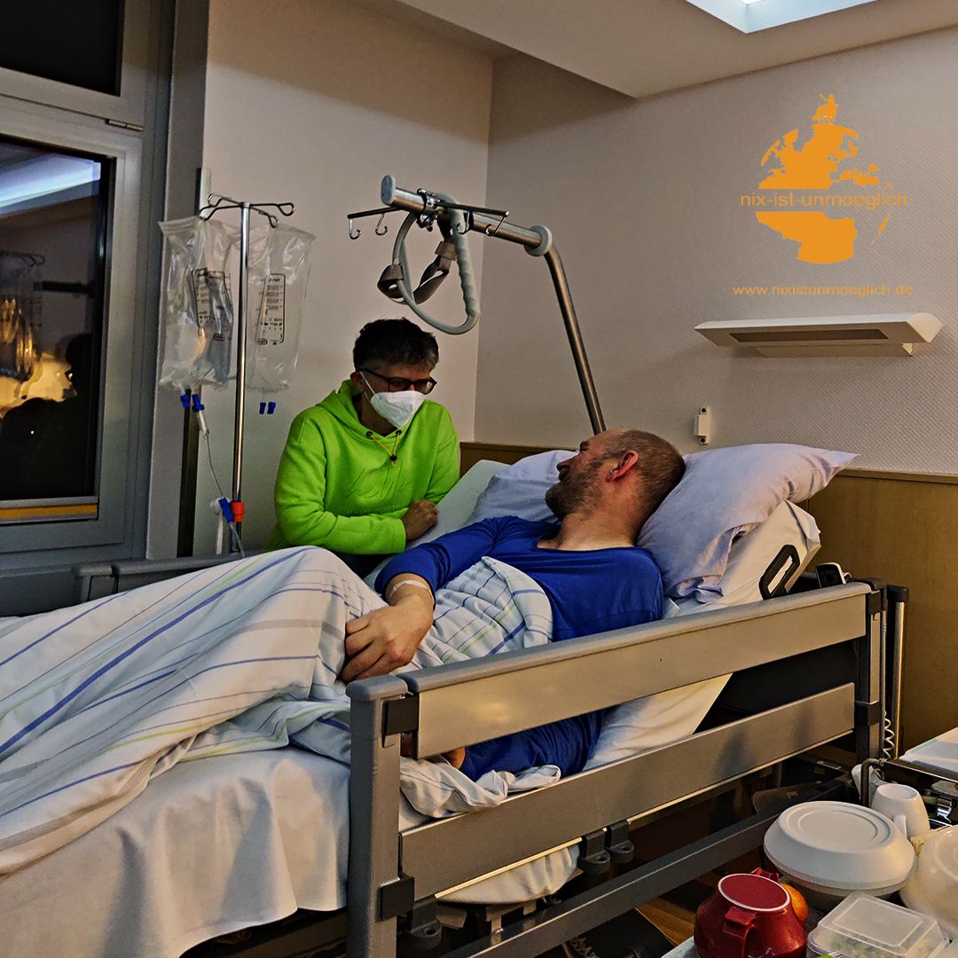Assistenz mit ins Krankenhaus nehmen